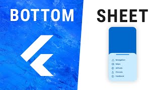 Flutter BottomSheet Widget [upl. by Brookhouse]