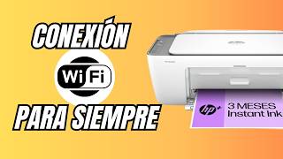 ✅ Cómo conectar y CONFIGURAR WiFi en HP Deskjet 2700 Series  2800 Series [upl. by Udela534]