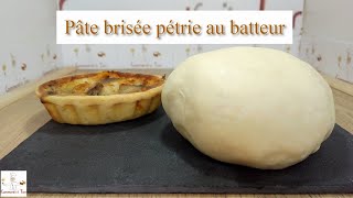 Pâte brisée comment faire une pâte brisée maison facilement [upl. by Anairo604]