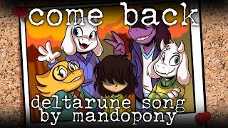 DELTARUNE  quotCome Backquot Original Song by MandoPony [upl. by Mellie]