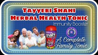 TAYYEBI SHAHI  Herbal Health Tonic  Immunity Boster  Review in UrduHindi [upl. by Idnek231]