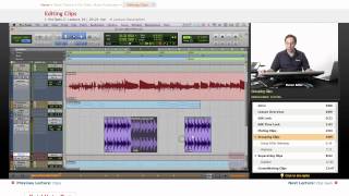 Pro Tools  Editing Clips [upl. by Thedrick]