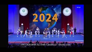 California Allstars Smoed Semis Cheer Worlds 2024 [upl. by Nayar]