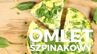 Jak zrobić omlet Oto wersja ze szpinakiem  Noizz Food [upl. by Leeth]