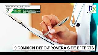 9 Common Depo Provera Side Effects [upl. by Ycats]