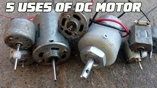 5 Useful things from DC motor  Compilation [upl. by Lindell]