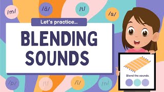 Blending Sounds  kidseducation  kidslearning blending [upl. by Siocnarf833]