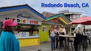 Redondo Beach California  Walking Tour 2023  Redondo Beach Pier 4K Part 1 🇺🇲 [upl. by Annekam]