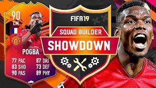 MASSIVE DISCARD HEADLINER POGBA SQUAD BUILDER SHOWDOWN  FIFA 19 ULTIMATE TEAM [upl. by Ahsienar]