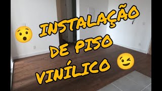 Transformando seu ambiente com estilo Passo a passo da instalação de piso vinílico [upl. by Anahsed955]