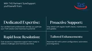 Optimize Your Ivanti Neurons for ITSM w SureSupport by T4S Partners [upl. by Ayatnohs]