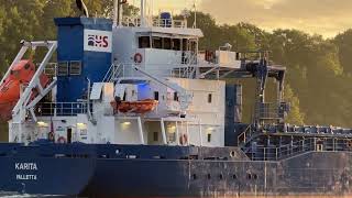 Shipspotting am NordOstseeKanal Kiel Canal und an der Kieler Förde 2023  2024  Folge 17 [upl. by Burris]