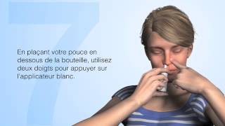 Comment utiliser un vaporisateur nasal correctement [upl. by Mezoff]