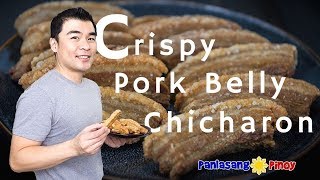 Crispy Pork Belly Chicharon  Panlasang Pinoy [upl. by Eeryt]