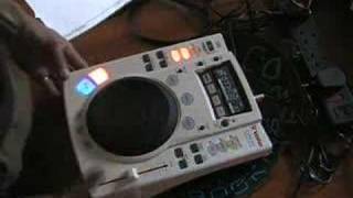 A look at the Vestax CDX05 cd player part TWO [upl. by Llecrup662]