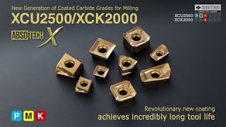 XCU2500XCK2000  New Generation of Coated Carbide Grades for Milling [upl. by Jayme]