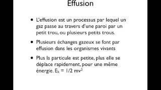 Chimie Diffusioneffusion 12 [upl. by Gosney]