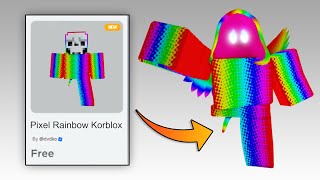 25 GET FREE FAKE KORBLOX amp FREE ITEMS ON ROBLOX 2024 [upl. by Brookhouse]