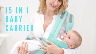 15 in 1 Ergonomic BabyInfant Carrier  best baby carrier 2019 [upl. by Nadirehs]