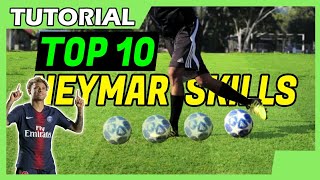 10 SKILL NEYMAR JR ● AUTO JAGO GOCEK ● SEPAK BOLA ● TUTORIAL [upl. by Aelgna]