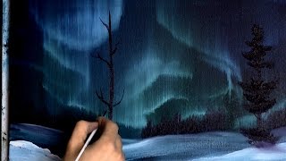 Auroral Display  Painting Lesson [upl. by Wadell762]