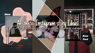 4 Aesthetic Instagram Story Ideas  Instagram Tips amp Tricks 2024 ✨🎧❤️ [upl. by Fred684]