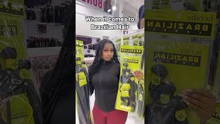 When it Comes to Brazilian Hair… [upl. by Navillus163]