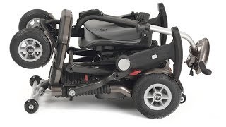 TGA Minimo Plus 4  lets have a look at this folding suitcase mobility scooter [upl. by Aerbua805]