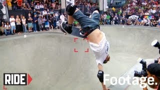 Tony Hawk Pedro Barros Steve Caballero and More  ProTec Pool Party 2012 Highlights [upl. by Bennion]