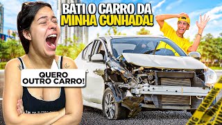 BATI O CARRO DA MINHA CUNHADA Deu ruim [upl. by Barbey]