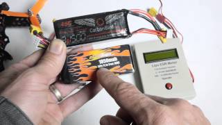 ESR Meter Review and Test on MaxAmps 100c Lipo [upl. by Eserehc326]