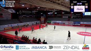 Juvenol Femenino Grupo Plata Balonmán Porriño Balonmán Culleredo [upl. by Lamok303]