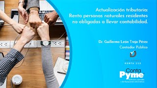 Curso virtual  Renta personas naturales residentes no obligadas a llevar contabilidad [upl. by Leimad]