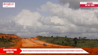 Autoroute Y4 le Ministre Amédé Kouakou met en garde les automobilistes imprudents [upl. by Sixela946]