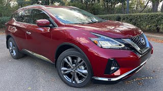 2023 Nissan Murano Platinum POV Test Drive amp Review [upl. by Aerdua]