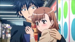 A Certain Magical Index  Misaka Tsundere Moments English Dub [upl. by Ardnekahs]