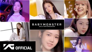 BABYMONSTER  All Solo Song Mission Last Evaluation [upl. by Aidile]