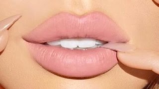 HOW TO GET BIGGER LIPS in 2 Minutes  DIY NATURAL LIP PLUMPING WITHOUT MAKEUP [upl. by Odine]