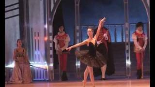 Ballet Swan Lake Odile variationElena Nikolaeva HNK Split [upl. by Eciralc]