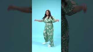 Radiance Tropical Floral Print Plus Size Jumpsuit  W23005POV001 [upl. by Ahseiyk]