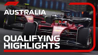 Qualifying Highlights  2022 Australian Grand Prix [upl. by Amor910]