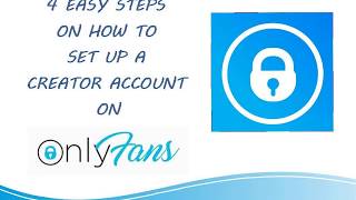 OnlyFans Explained  How to Sign Up to and Create a OnlyFans Model Account in 4 Easy steps [upl. by Anelah369]