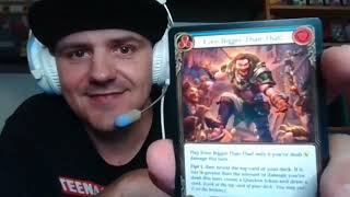 Flesh and Blood Everfest Booster Box Opening FleshandBlood FAB Boxopening [upl. by Dahcir]