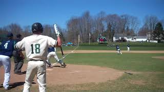 Nichols baseball vs Endicott 042218 [upl. by Kilmarx]