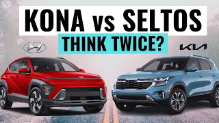 2024 Hyundai Kona VS Kia Seltos  Why You Should Think Twice [upl. by Koral324]