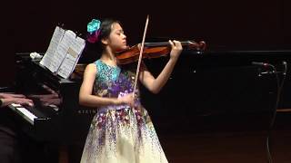 VC Rising Star Yesong Sophie Lee  Wieniawski  Polonaise Brillante No 1  11 Years Old  2015 [upl. by Atteloj]