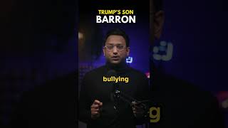 TRUMPS son was BULLIED at SCHOOL [upl. by Skrap]