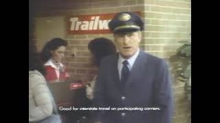 1982 Trailways Bus Commercial [upl. by Aurthur]