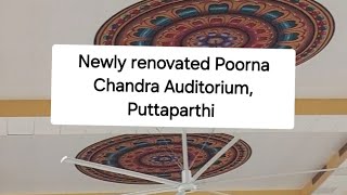 THE NEWLY RENOVATED POORNA CHANDRA AUDITORIUM READY FOR DASARA 2024 [upl. by Gio]