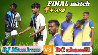 Grand Finale Baram champions trophy 2024RJ namkum 01🆚 01 DC chandil Ranchi club Hilight video [upl. by Huda65]